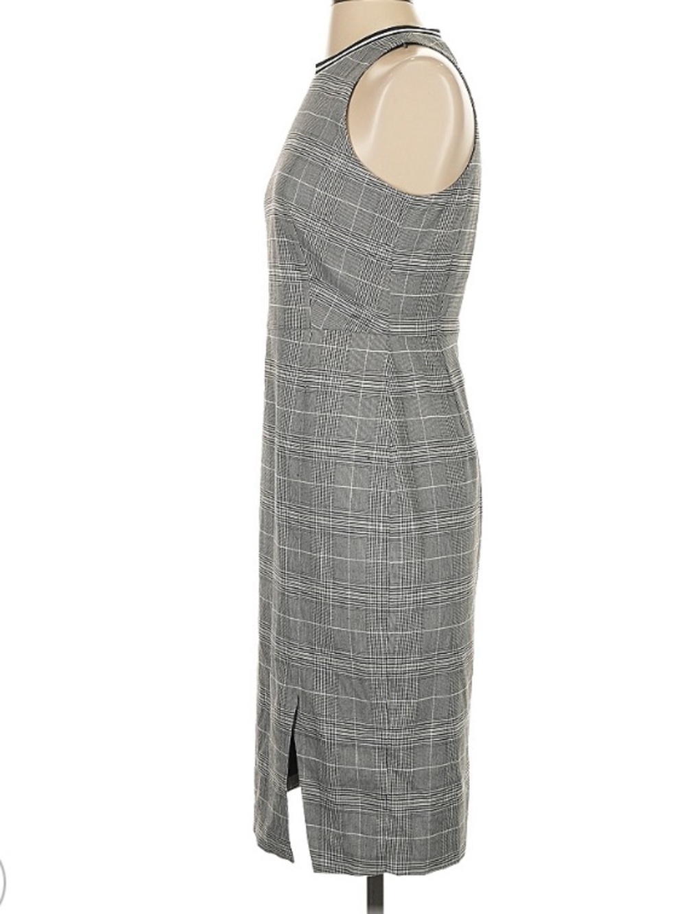 Banana Republic Plaid Sheath Dress Size 2 - Picture 4 of 12